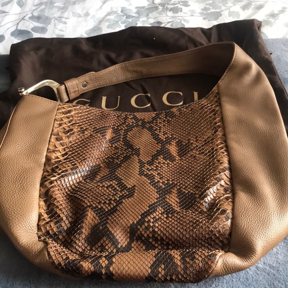 Beautiful Gucci Snake Skin Bag